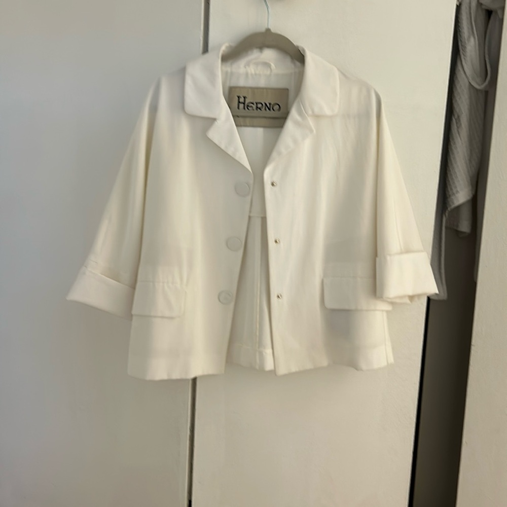 Swing jkt stretch fabric